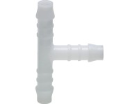 T-tömlőösszekötő, 6 mm, műanyag, 2 darab