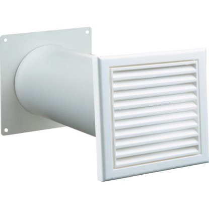 OBI  szellőzőrács System 150 fali teleszkópos csőelemmel