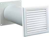 OBI  szellőzőrács System 150 fali teleszkópos csőelemmel