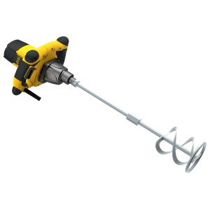 Stanley FatMax FME190 keverőgép habarcskeverővel, sárga/fekete, festékekhez, habarcshoz és egyéb anyagokhoz.