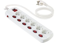 OBI hálózati elosztó  hatszoros  fehér  1,5 m