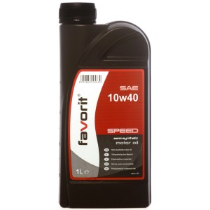 Favorit 10W40 motorolaj, 1 literes flakon. Kenőanyagok motorokhoz.