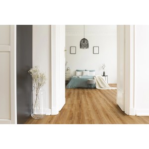 Kaindl Masterfloor Life Laminált Tölgy Schönbrunn szobában lerakva.