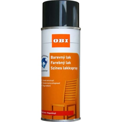 OBI lakkspray színes magasfényű antracit 400 ml