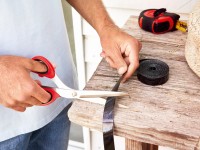 Tesa mágneses szúnyogháló függöny XL, 1,20 m x 2,40 m, antracit