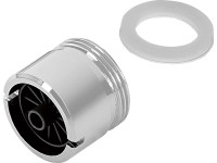 Keverőfúvóka 18 mm kisnyomású krómozott Keverőfúvóka 18 mm kisnyomású krómozott