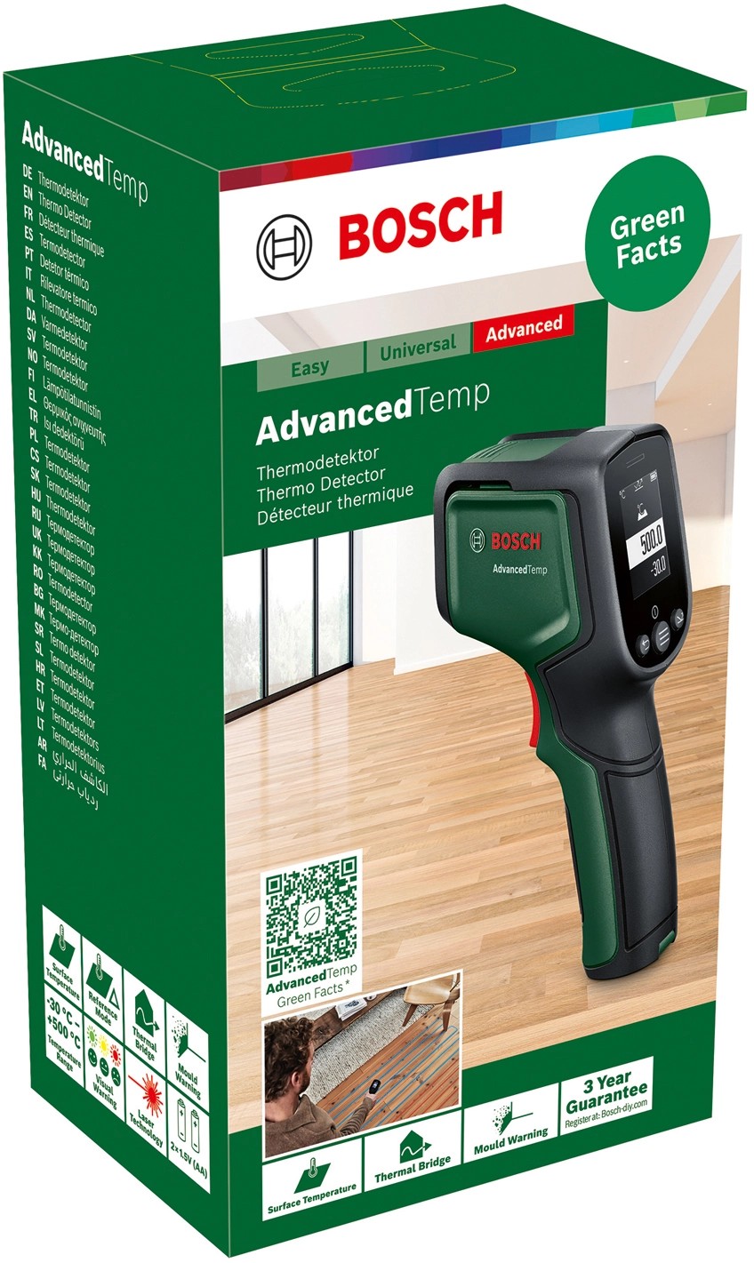 TFA Dostmann Scantemp 485 Infarot-thermometer, contactloze meting van de oppervlaktetemperatuur, -50 °C tot 800 °C, voor professioneel gebruik