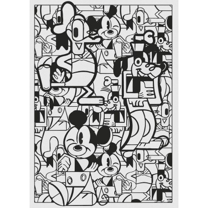 Komar vlies fotótapéta Mickey Constructive 200 cm x 280 cm
