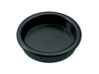 Hettich műanyag süllyesztett fogantyú tolóajtókhoz 35/40 mm x 8,5 mm fekete 2 db