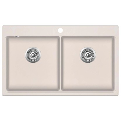 Evido Quadro 9 gránit mosogató 86 cm x 51 cm bézs