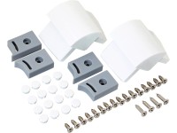 Fehér padlórögzítő készlet Belfast zuhanyfülkéhez Fehér padlórögzítő készlet Belfast zuhanyfülkéhez