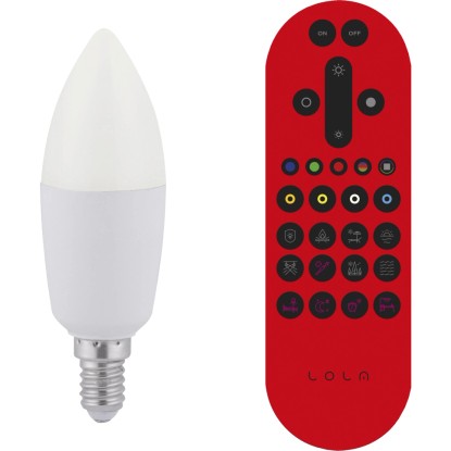Lola smart-Bulb LED-es izzó RGB 2700 K - 5000 K