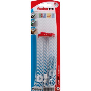 Fischer Duotec 10 S RH billenő dübel kerek kampóval, 2 darabos készlet gipszkartonhoz.