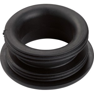 Fekete menetes csonk (Ø 47,8 mm x Ø 32 mm) szifon tömítésekhez.