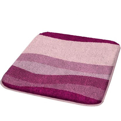 Kleine Wolke fürdőszobai szőnyeg Miami 50 cm x 60 cm bogyósgyümölcsszínű