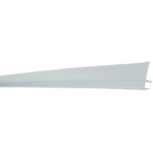 Zuhanytömítő léc 6 mm, 2 db-os csomag, üveg zuhanykabinokhoz.