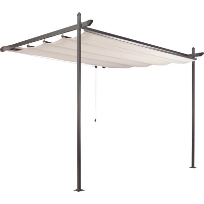 Pergola napellenző Armila 300 cm x 300 cm bézs