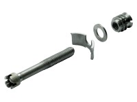 Összekötőcsavar becsavarható karmantyúval 8 mm x 80 mm acél 2 darab Összekötőcsavar becsavarható karmantyúval 8 mm x 80 mm acél 2 darab