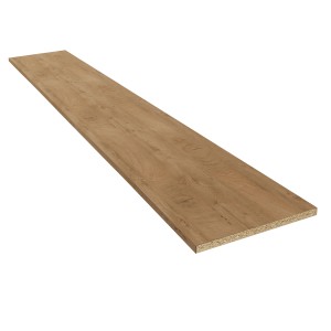 Kaindl munkalap, Endgrain Classic tölgy dekor, 63,5 cm széles, fa dekor, méteráru.