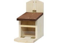 Mókusház mandulafenyőből és akrilüvegből 14 cm x 25 cm Mókusház mandulafenyőből és akrilüvegből 14 cm x 25 cm