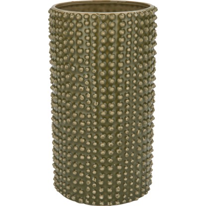 Dark Wonder váza 25 cm x 14 cm zöld