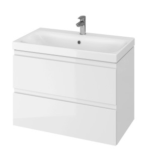 Cersanit Moduo fehér fürdőszobabútor 80 cm