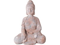 Buddha figura polystone anyagból 46 cm x 33 cm x 65 cm antik