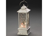 Konstsmide LED-es vízlámpás fehér hóemberek melegfehér beltéri