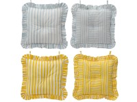 Decoris pamut székpárna 40 cm x 40 cm x 4 cm, 4-féle változatban Decoris pamut székpárna 40 cm x 40 cm x 4 cm, 4-féle változatban