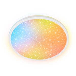 Brilo SLIM AuraGlow LED mennyezeti lámpa fehér 23W 2800lm 4000K 37,5 x 4,5 cm