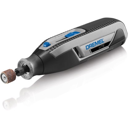 Dremel Lite 7760-15 miniatűr szerszám csiszolófejjel, vezeték nélküli és USB-ről tölthető.