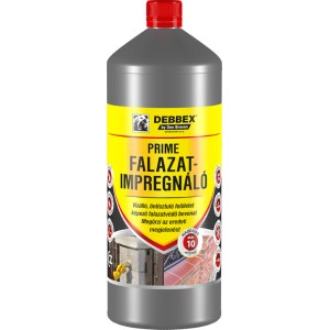 Debbex Prime homlokzat impregnáló flakon csempe tartozékokhoz.