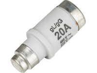 D02/E18 biztosíték 20 A lomha 10 darab D02/E18 biztosíték 20 A lomha 10 darab