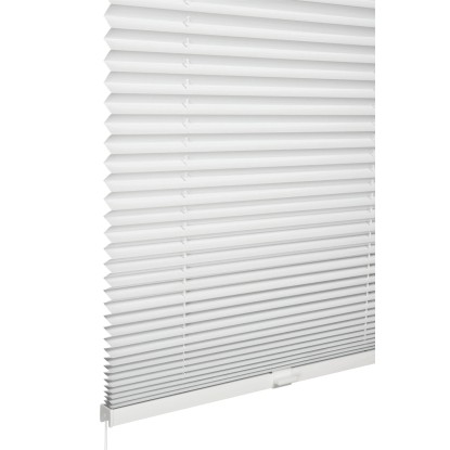 Schöner Wohnen Thermo-Plissee Ella, 100x130 cm, fehér, ablakra, hővédő roló