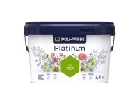 Poli - Farbe Platinum beltéri falfesték diszperziós H60 Hunyor matt 2,5 l