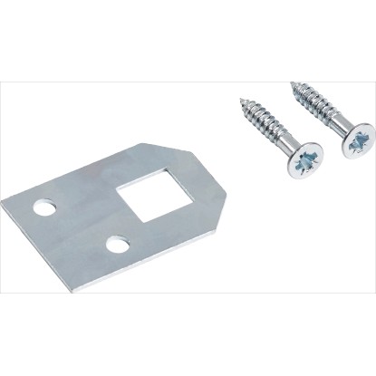 LUX tükörrögzítő 16 mm x 24 mm horganyzott 8 darab