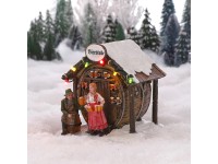 Luville Collections karácsonyi vásár diorama 11 cm x 11,5 cm