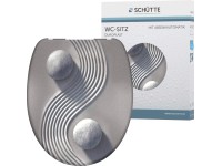 Schütte WC-ülőke duroplaszt jin-jang króm Schütte WC-ülőke duroplaszt jin-jang króm