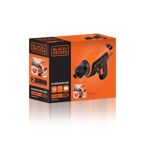Black+Decker akkus csavarhúzó az eredeti csomagolásban.