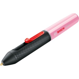 Bosch Gluey Cupcake Pink ragasztópisztoly: Akkus ragasztópisztoly rózsaszín és fekete színben.