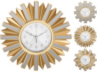 Falióra műanyag aranykeretes