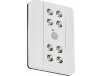 Briloner Lero LED-es süllyesztett lámpa mozgásérzékelővel fehér Briloner Lero LED-es süllyesztett lámpa mozgásérzékelővel fehér