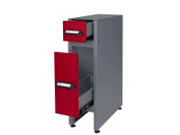 Küpper beépített szekrény 2 fiókkal 79,5 cm x 23 cm x 47,5 cm sötétpiros Küpper beépített szekrény 2 fiókkal 79,5 cm x 23 cm x 47,5 cm sötétpiros