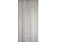 Készfüggöny törtfehér hímzett HEDI / 01 140 cm x 245 cm Készfüggöny törtfehér hímzett HEDI / 01 140 cm x 245 cm