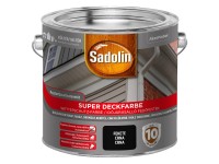 Sadolin super deckfarbe fekete fafesték 2,5 l