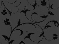 Tapéta 5671-23 gyapjúrostos virágmintás fekete FSC Tapéta 5671-23 gyapjúrostos virágmintás fekete FSC