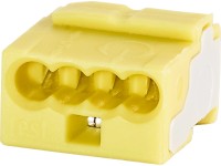 OBI Wago mikrokapocs 4 pólusú 06 mm - 08 mm 25 darab sárga OBI Wago mikrokapocs 4 pólusú 06 mm - 08 mm 25 darab sárga