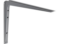 Gaia acéllemez konzol fehér-alumínium 22 cm x 32 cm