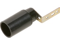 OBI E14 foglalat sima fekete L rögzítővel OBI E14 foglalat sima fekete L rögzítővel