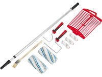 Festőkészlet 10-részes teleszkópos nyéllel Festőkészlet 10-részes teleszkópos nyéllel